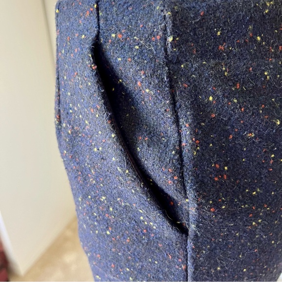 MODCLOTH Colorful Specked Wool Pencil Skirt—SZ. 0 - Picture 7 of 17